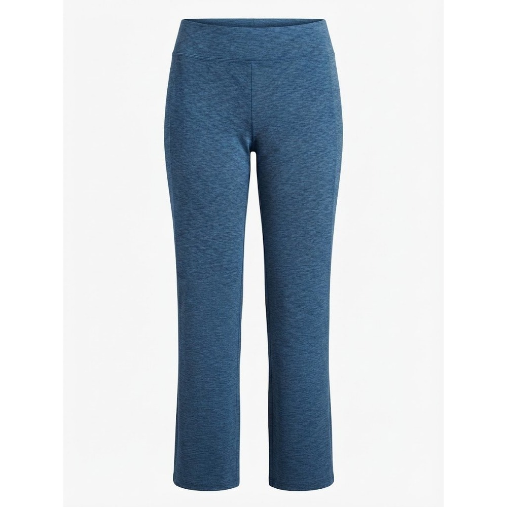 Duluth Trading Co Noga Classic Straight Leg Pants Blue Heather Large L x 31 - CJ